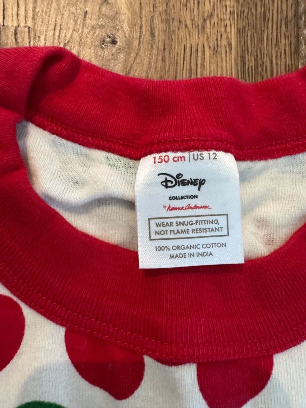 NEW Hanna Andersson Disney Mickey Mouse Christmas Pajamas Set Size 150 12